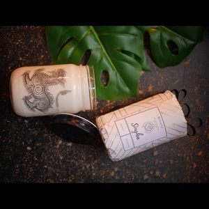 Singha - Orange & Black Sea Soy candle/16.8oz